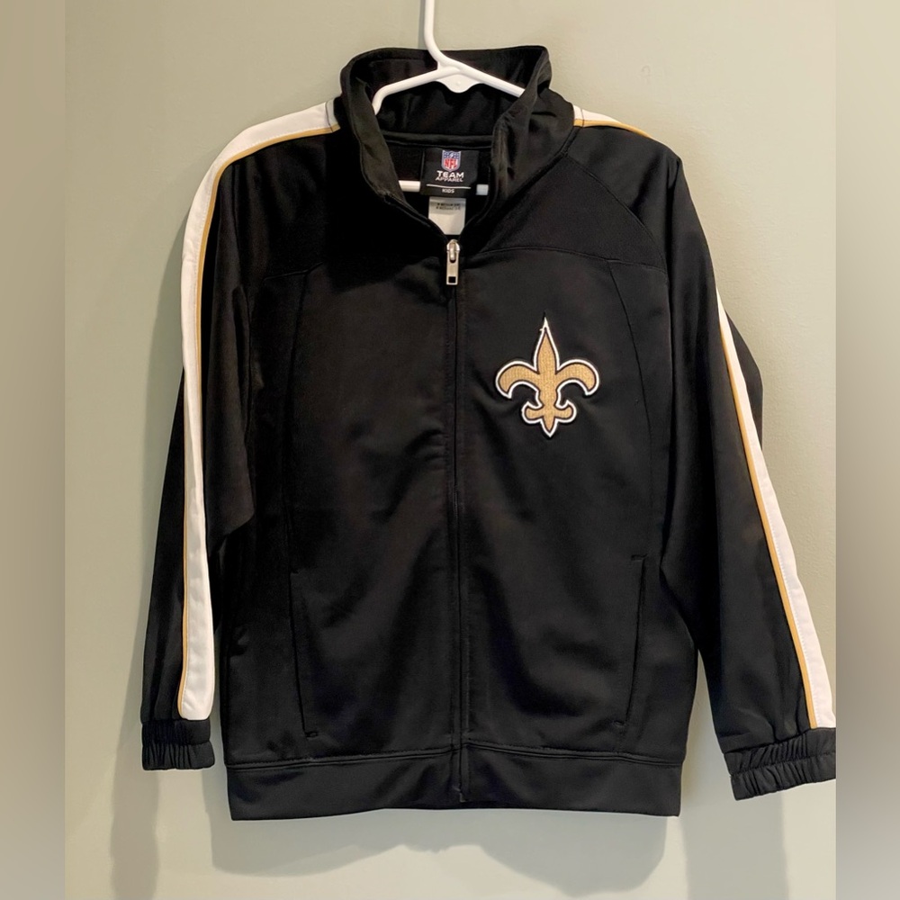 New Orleans Saints Official‎ NFL Youth Kid Med (5/6) Zip up Jacket